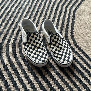 Vans Classic Checkered Slip-Ons Size 9